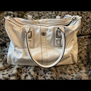 Coach leather handbag
